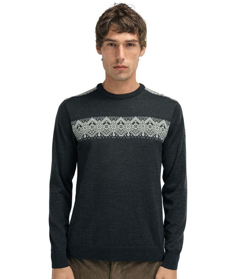 ダールオブノルウェイ メンズ アウター ニット・セーター Dale of Norway Stenberg Sweater Dark CharcoalO チャコール