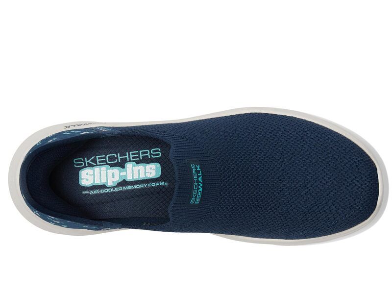 スケッチャーズ レディース シューズ スニーカー SKECHERS Performance Go Walk Flex Sunset Rose Hands Free SlipIns NavyTurquo