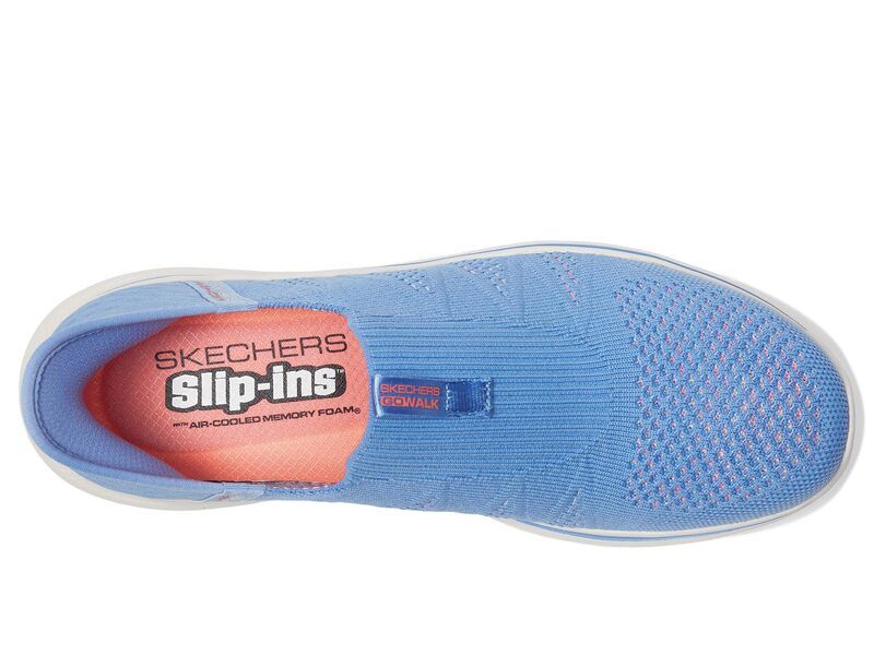 スケッチャーズ レディース シューズ スニーカー SKECHERS Performance Go Walk 7 City Lights Hands Free SlipIns PurplePink ピン