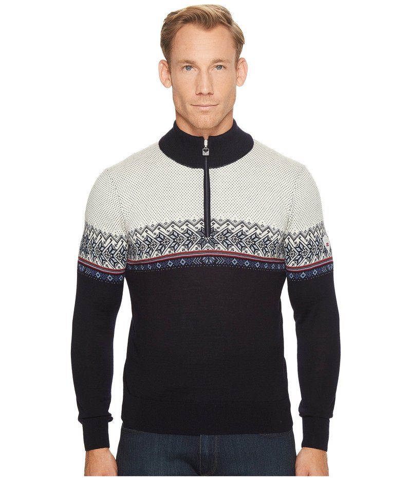 ダールオブノルウェイ メンズ アウター ニット・セーター Dale of Norway Hovden Sweater CNavyBlue Sha ネイビー