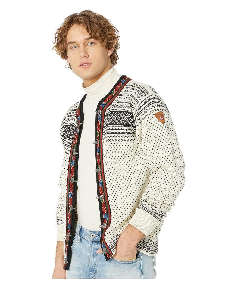 ダールオブノルウェイ メンズ アウター ニット・セーター ジャケット Dale of Norway Setesdal Unisex Jacket AOffWhiteBla オフホワイト