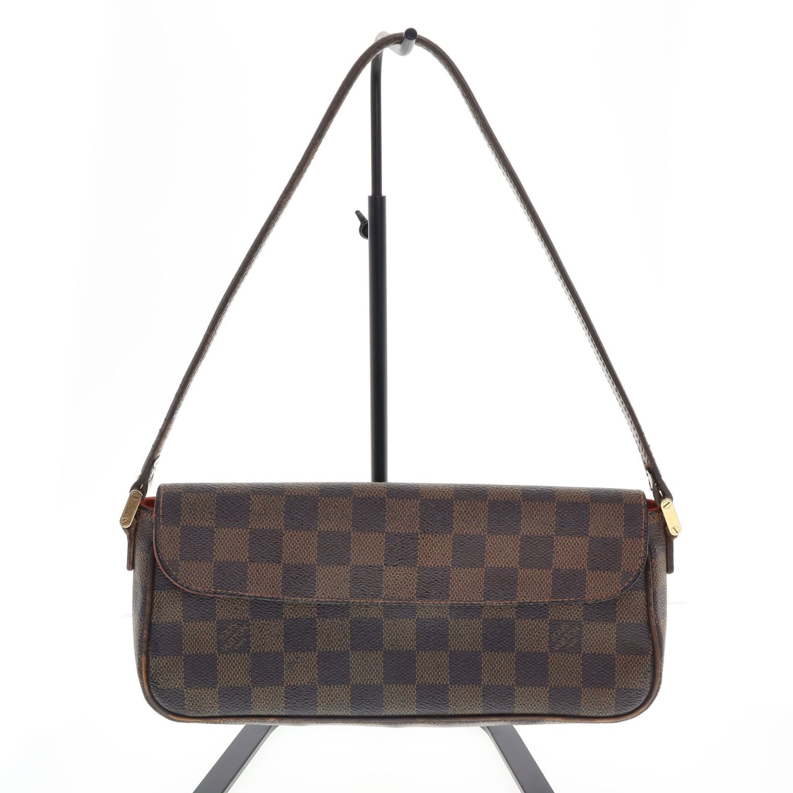 【中古】LOUIS VUITTON ルイ・ヴィトン N51299 レコレータ ダミエ ショルダーバッグ レディース メンズ バッグ ブラウン