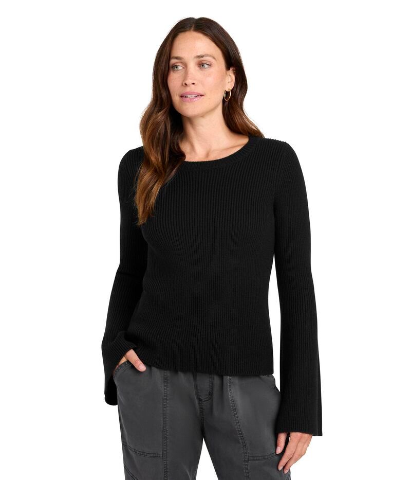 スプレンディット レディース アウター ニット・セーター Splendid Farah Sweater Black ブラック