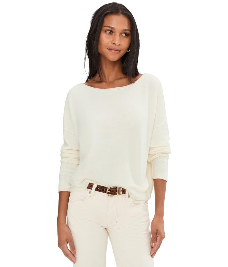 フリーピープル レディース アウター ニット・セーター Free People See Me Pullover White Combo ホワイト