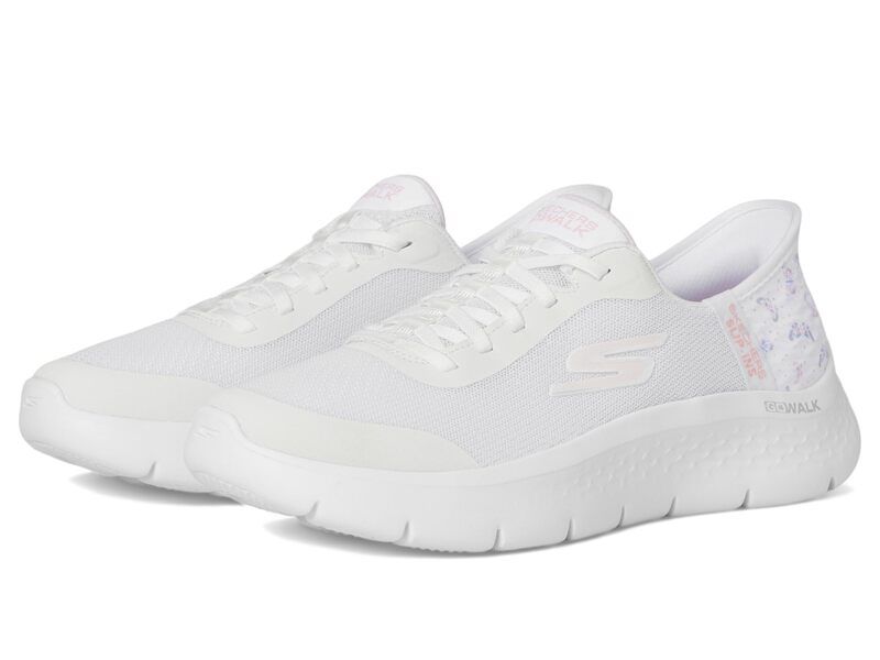 スケッチャーズ レディース シューズ スニーカー SKECHERS Performance Go Walk Flex Eva Hands Free SlipIns WhitePink ホワイト