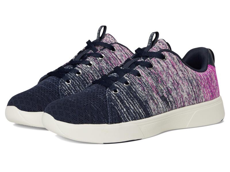 ケッズ レディース シューズ スニーカー レース Keds BlissWalk LaceUp NavyFuchsia Engineered Knit ネイビー