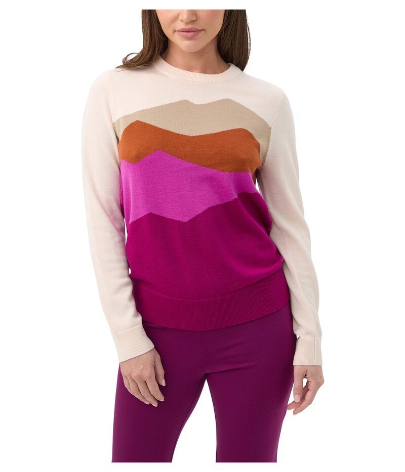 トリーナターク レディース アウター ニット・セーター クルーネック Trina Turk Jacinto Crewneck Multi マルチカラー 18,235円