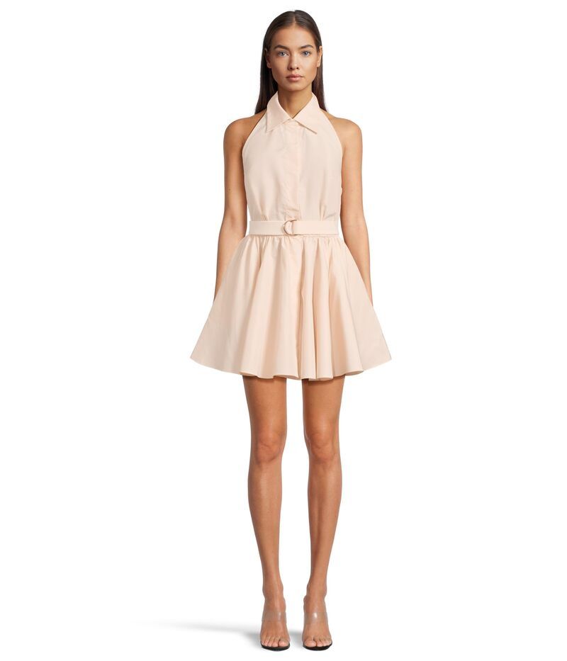 ノーマカマリ レディース トップス ワンピース ミニ ホルター Norma Kamali Halter Flared Mini Dress Baby