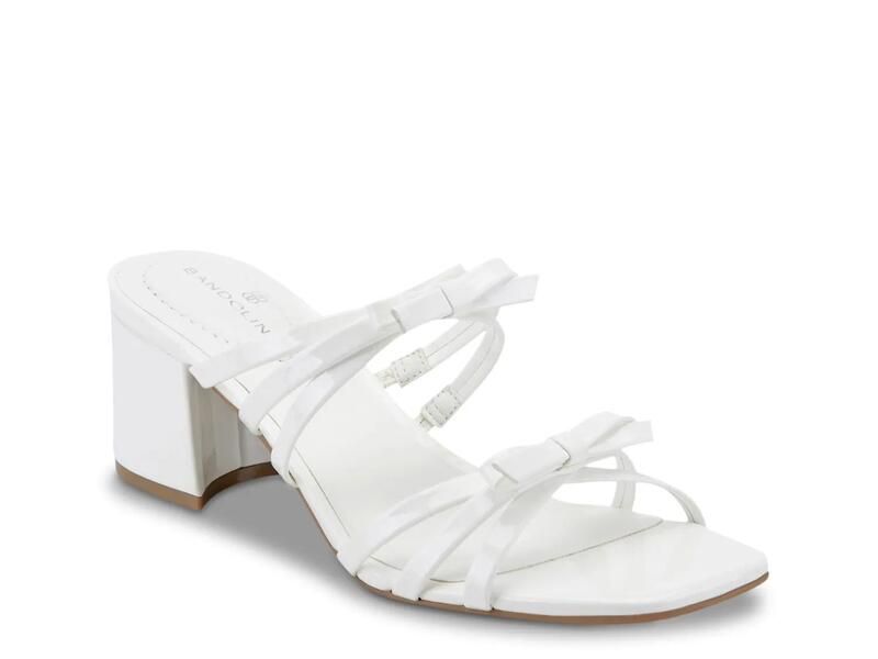 バンドリーノ レディース シューズ サンダル BandolinoMattien Sandal White Patent ホワイト