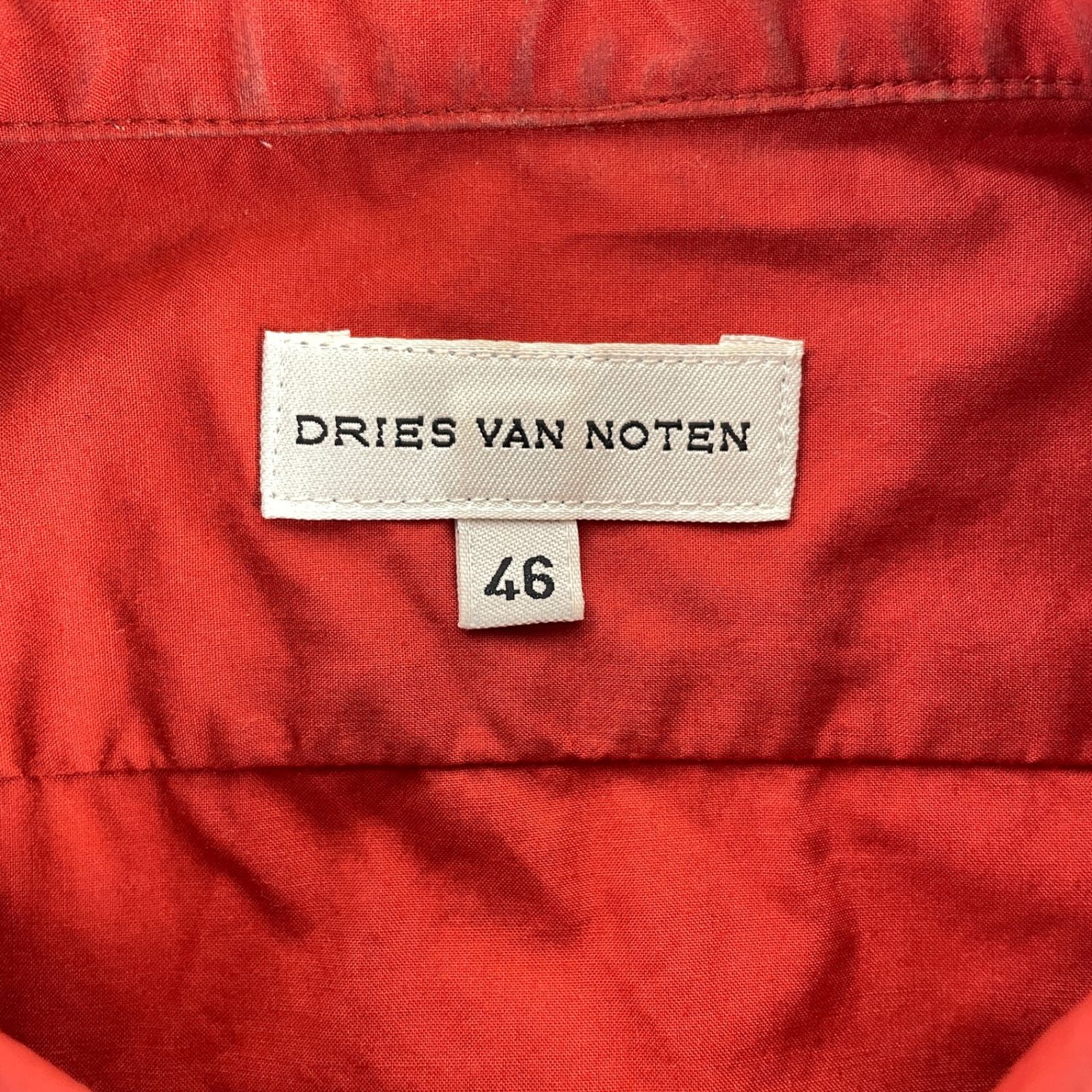 DRIES VAN NOTEN ドリス ヴァン ノッテン 半袖シャツ レギュラーカラー