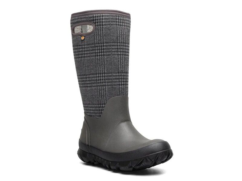 ボグス レディース シューズ ブーツ・レインブーツ Bogs Whiteout Plaid Boot Cement GreyMulticolor グレー