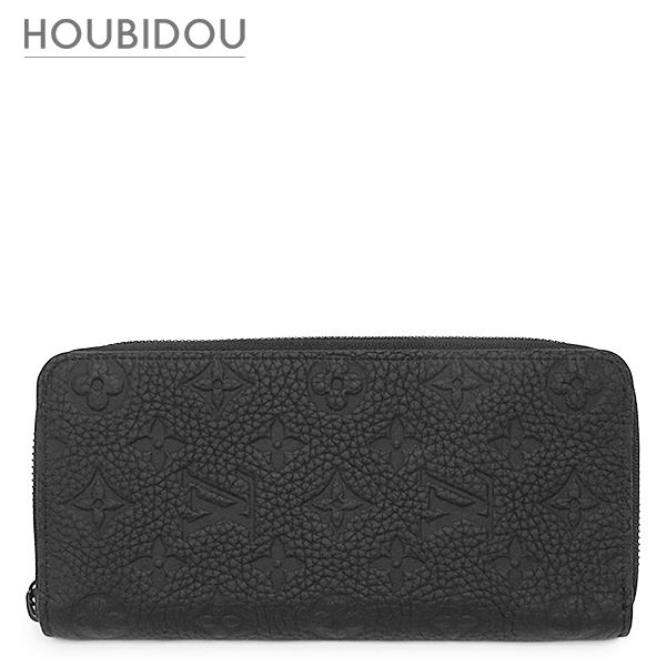 ルイヴィトン LOUIS VUITTON 長財布 ジッピーウォレット ヴェルティカル レザー トリヨンレザー ノワール ブラック金具 黒 ラウンドファスナー M69047 RFID【中古】