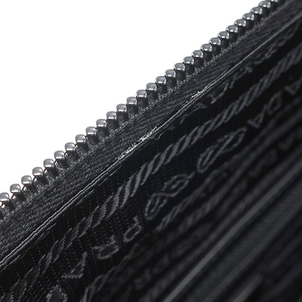 プラダ PRADA 2WAYバッグ ナイロン ブリーフケース ナイロン レザー ブラック シルバー金具 黒 ビジネスバッグ ショルダー トライアングルロゴ 2VE661 【保存袋】【中古】