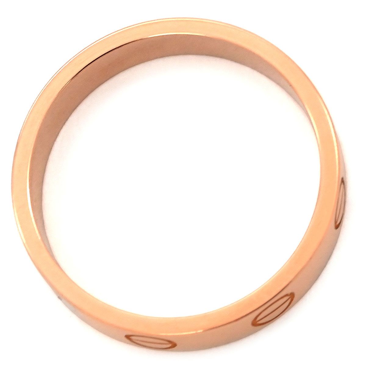 カルティエ Cartier リング 指輪 ミニラブリング ピンクゴールド #50 