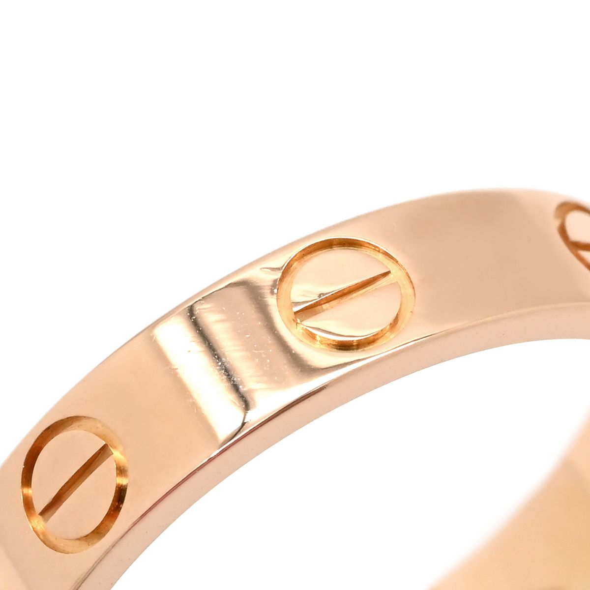 カルティエ Cartier リング 指輪 ミニラブリング ピンクゴールド #50 