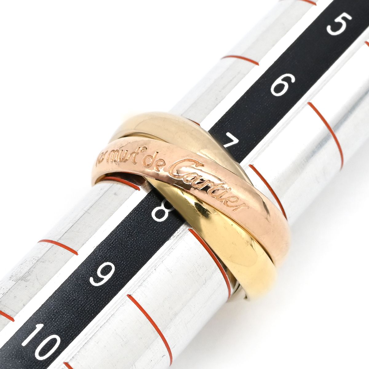 カルティエ Cartier リング 指輪 トリニティクラシック ホワイト