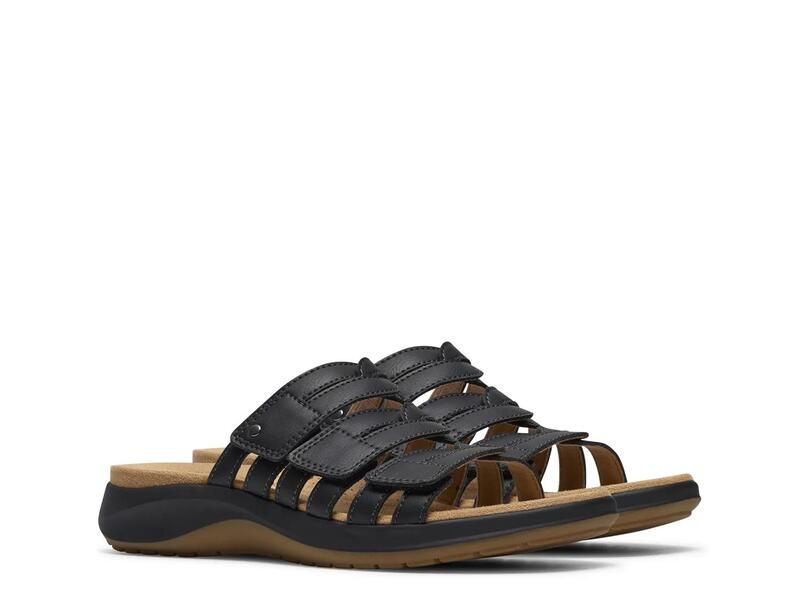 クラークス レディース シューズ サンダル ClarksMaelynn Abby Sandal Black ブラック
