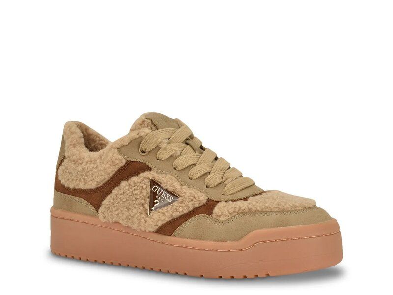 ゲス レディース シューズ スニーカー Guess Miram Sneaker Womens Natural Tan タン