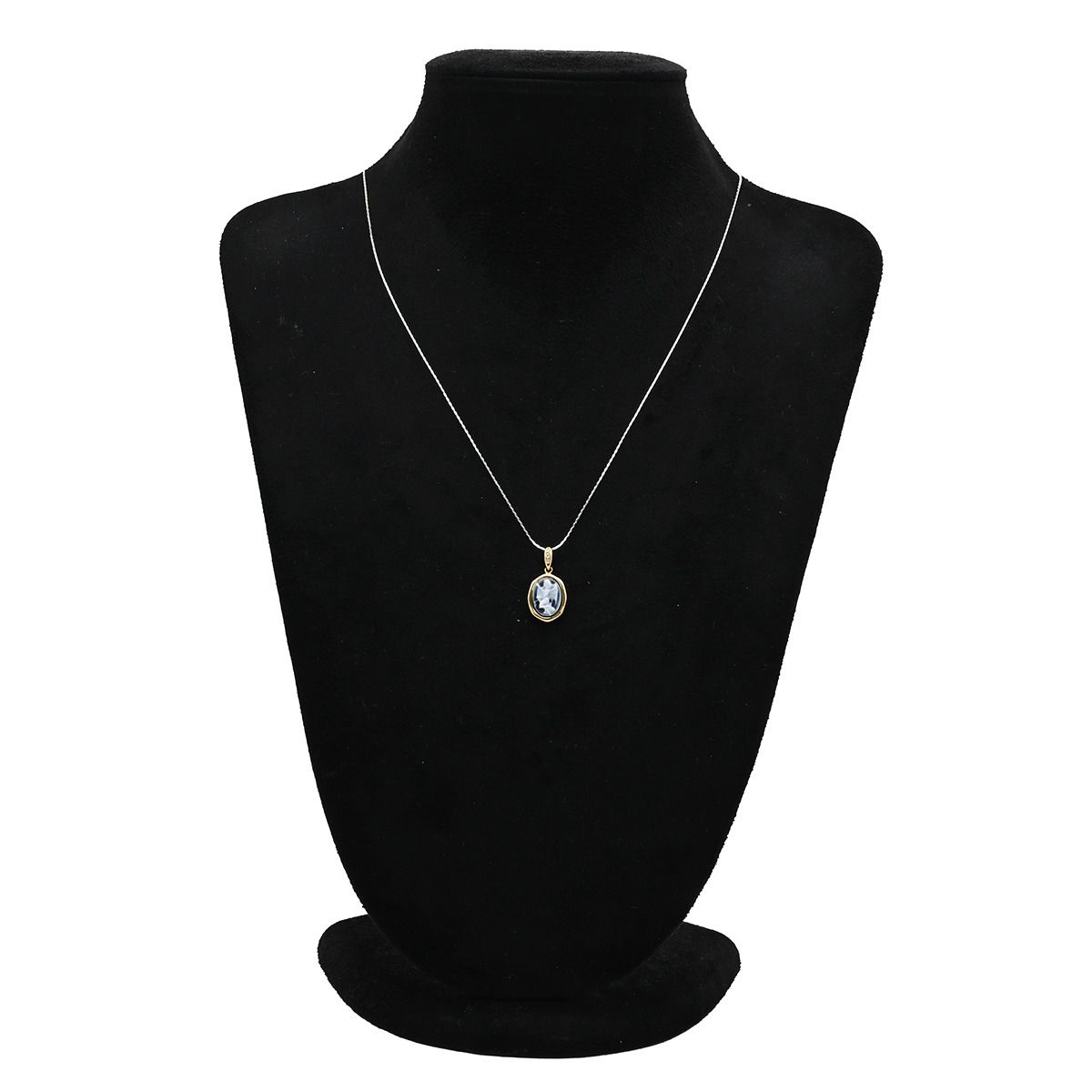 ミキモト MIKIMOTO ペンダントトップ ペルリータ ストーンカメオ イエローゴールド 18K 750 ネックレストップ 【中古】