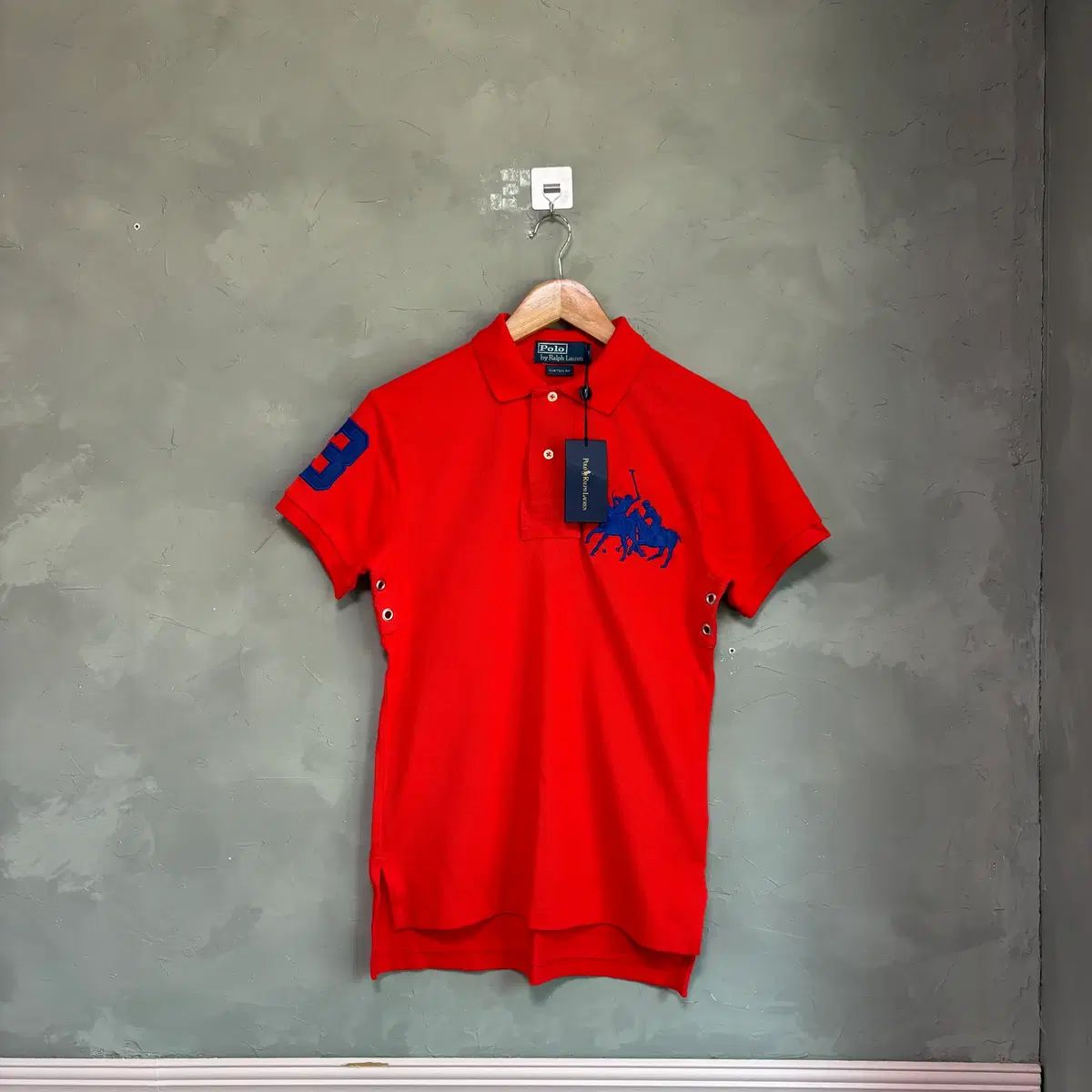 新品 POLO RALPH LAUREN ビックポニー カラーTシャツ 半袖