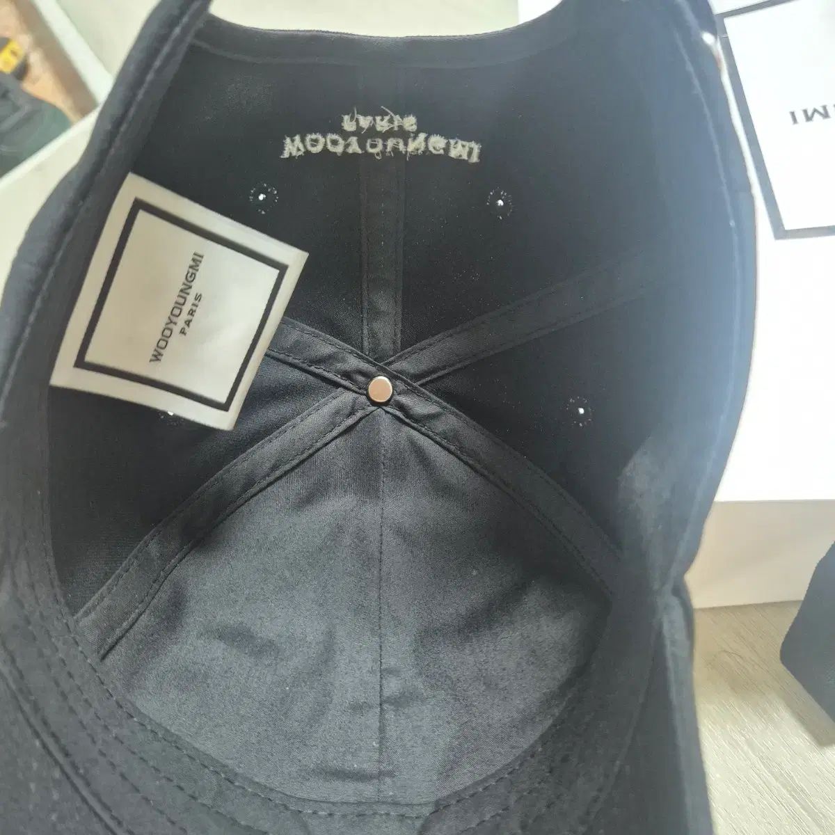 WOOYOUNGMI ウーヨンミ ベースボールキャップ WOOYOUNGMI ウーヨンミ ベースボールキャップ