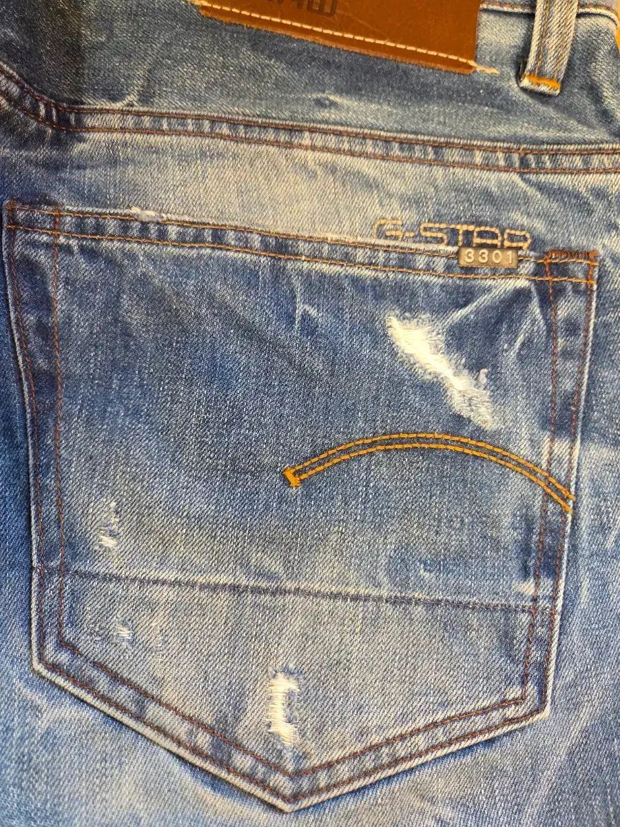 G-STAR RAW スナップボタン デニム 3301(W33/L32)