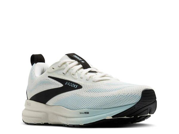 ブルックス メンズ シューズ スニーカー Brooks Trace 4 Running Shoe Mens WhiteBlue ホワイト