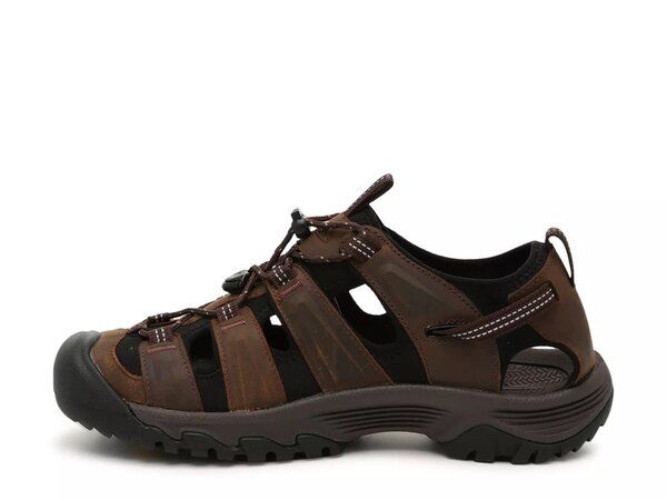 キーン メンズ シューズ サンダル Keen Targhee 3 Fisherman Sandal Mens Dark Brown ブラウン