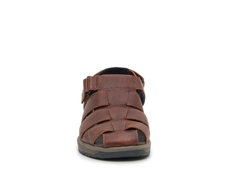クラークス メンズ シューズ サンダル Clarks Guideview Cove Fisherman Sandal Dark Brown ブラウン