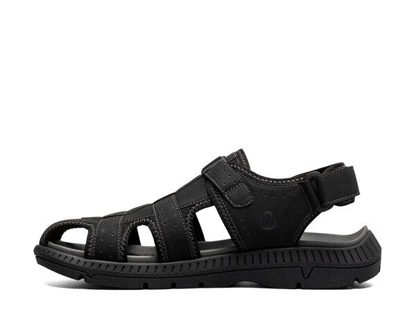 ノンブッシュ メンズ シューズ サンダル Nunn Bush Laguna Fisherman Sandal Black ブラック