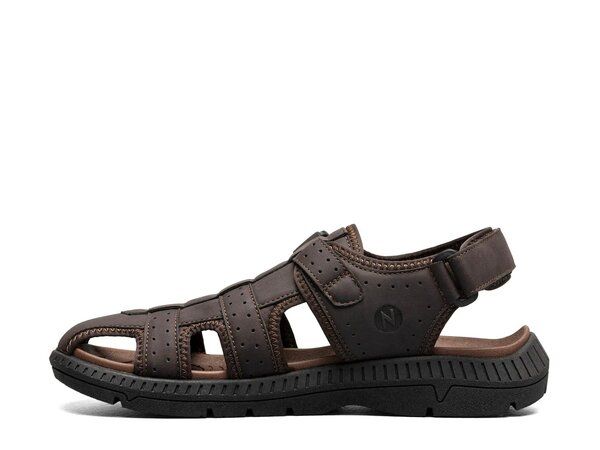 ノンブッシュ メンズ シューズ サンダル Nunn Bush Laguna Fisherman Sandal Dark Brown ブラウン