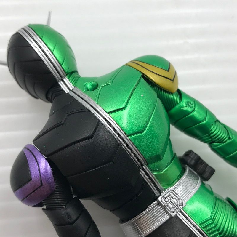 【中古品】 S.H.F 真骨彫製法 仮面ライダーW サイクロンジョーカー(風都探偵アニメ化記念) 【042-260512-ti-01-tagh】