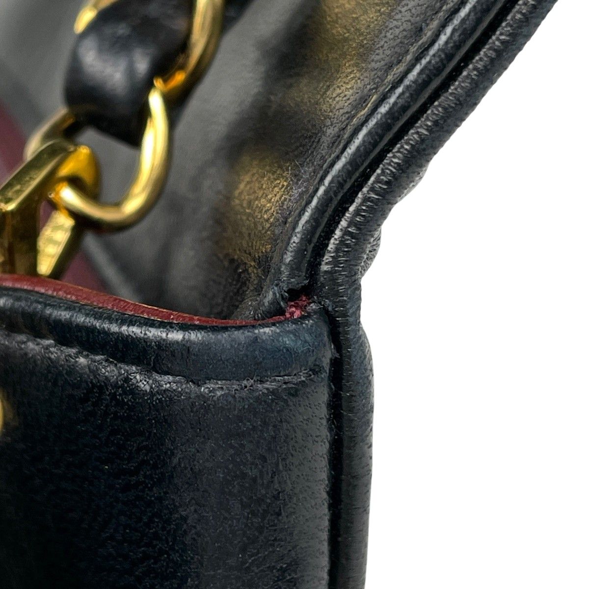 シャネル CHANEL ダイアナ マトラッセ シングルフラップ チェーン ショルダーバッグ ココマーク ショルダーバッグ レザー ブラック A01164 レディース 【中古】