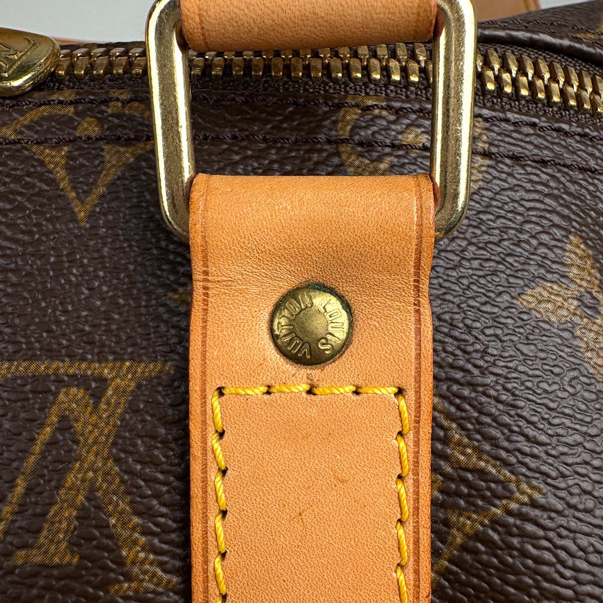 ルイ・ヴィトン Louis Vuitton キーポル バンドリエール50 2WAY ショルダーバッグ ボストンバッグ モノグラム ブラウン M41416 レディース 【中古】