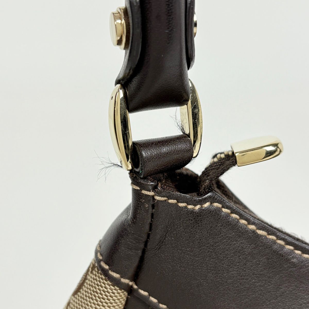 グッチ GUCCI GG柄 ショルダーバッグ アビー ワンショルダー ショルダーバッグ GGキャンバス ブラウン 190525 レディース 【中古】
