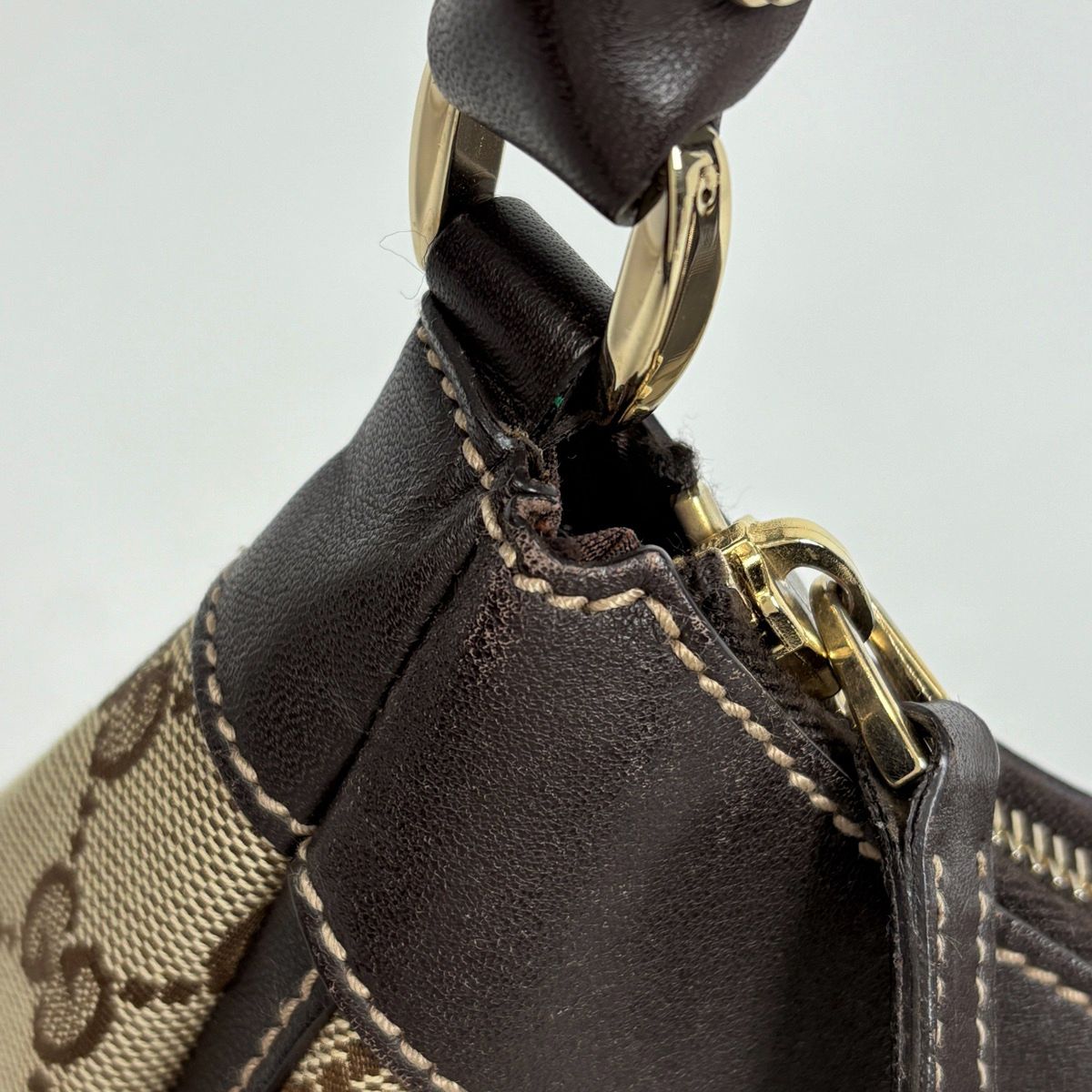 グッチ GUCCI GG柄 ショルダーバッグ アビー ワンショルダー ショルダーバッグ GGキャンバス ブラウン 190525 レディース 【中古】