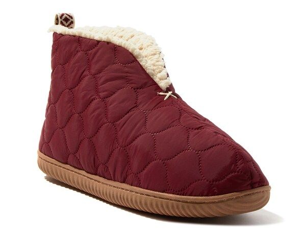 ディアフォームズ メンズ シューズ サンダル ブーツ Dearfoams Warm Up Boot Red レッド