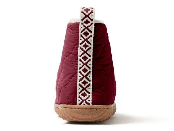 ディアフォームズ メンズ シューズ サンダル ブーツ Dearfoams Warm Up Boot Red レッド
