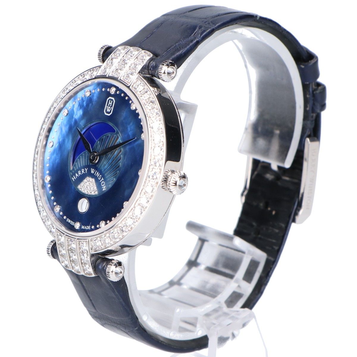 HARRY WINSTON ハリーウィンストン 【磨き済み】PRNQMP36WW002プルミエール ムーンフェイズ 36mm Au750 - HARRY WINSTON ハリーウィンストン 【磨き済み】PRNQMP36WW002プルミエール ムーンフェイズ 36mm Au750 -