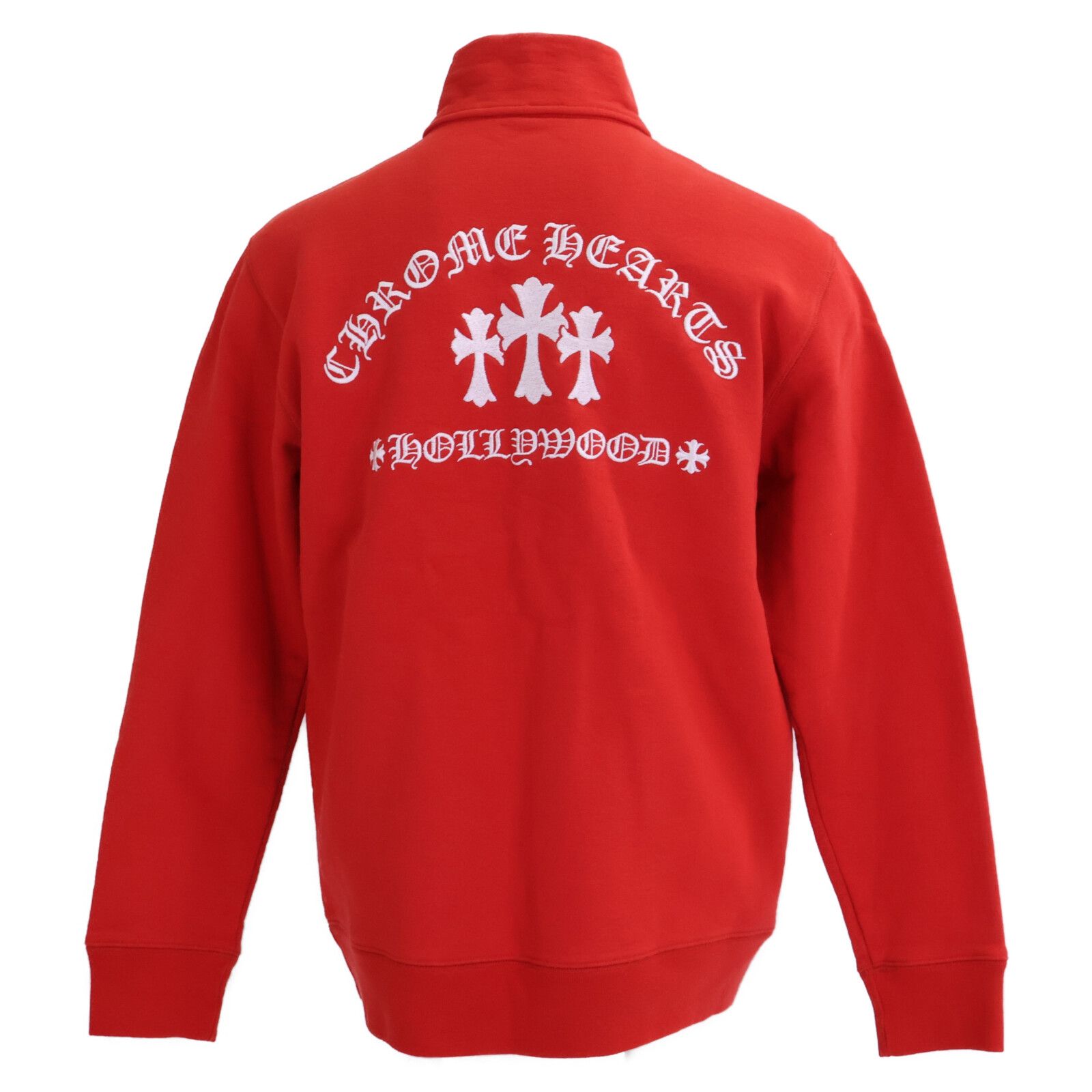 Chrome hearts　クロムハーツ　SAILIN ON 1/2 ZIP ハーフジップ スウェットシャツ　M