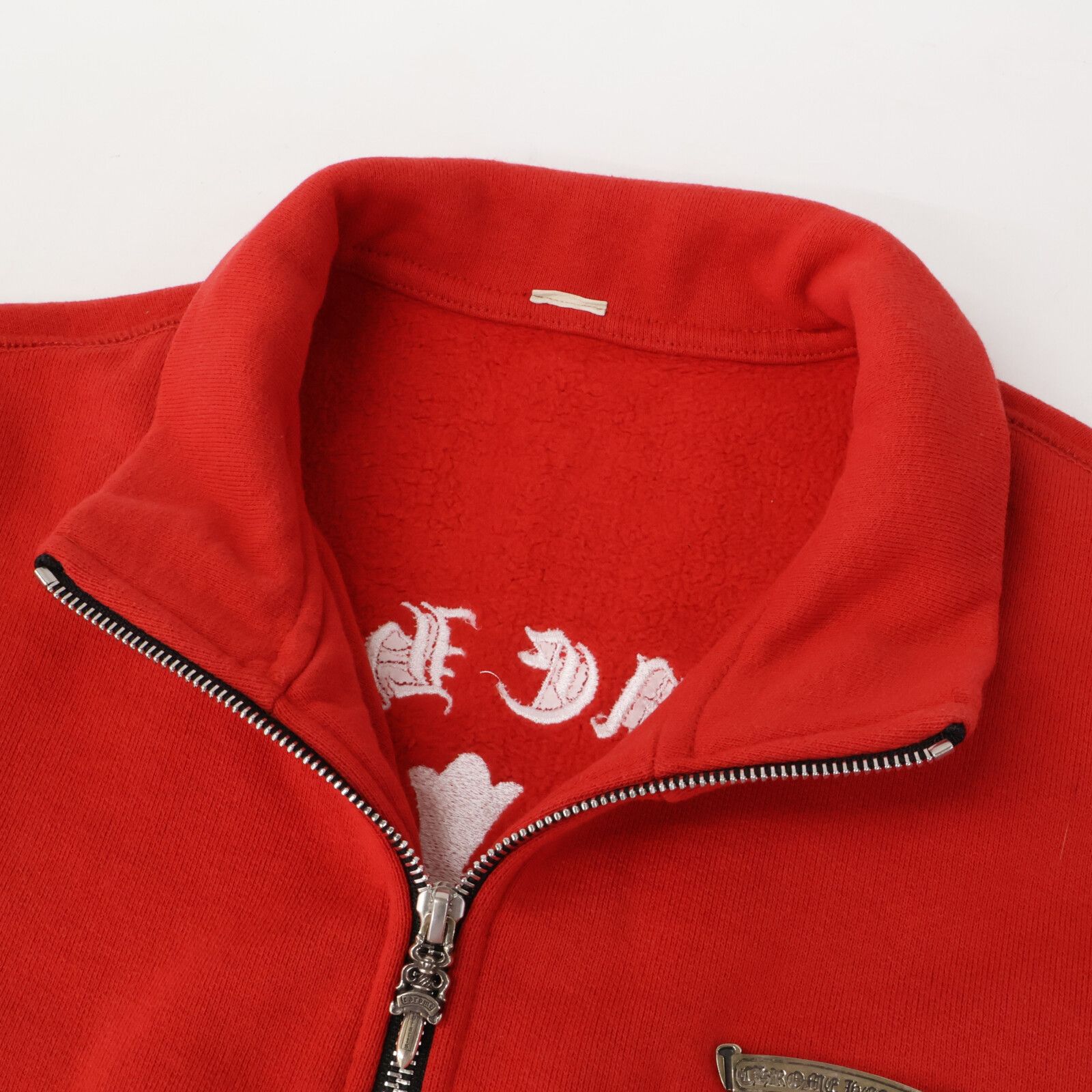 Chrome hearts　クロムハーツ　SAILIN ON 1/2 ZIP ハーフジップ スウェットシャツ　M