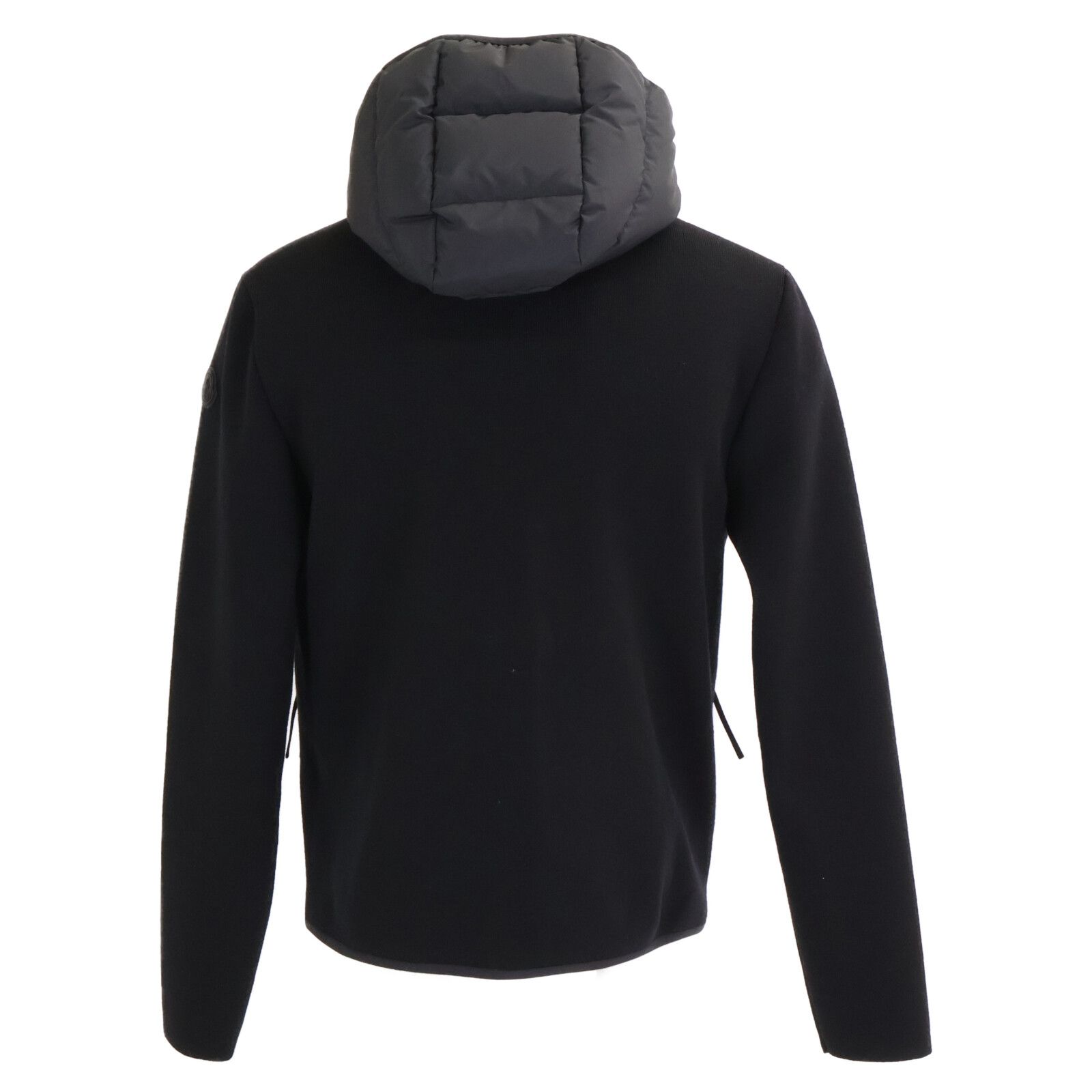 MONCLER モンクレール 【美品/23年製】J20919B00010 CARDIGAN TRICOT ニット/ナイロン切替 フーディダウンジャケット S MONCLER モンクレール 【美品/23年製】J20919B00010 CARDIGAN TRICOT ニット/ナイロン切替 フーディダウンジャケット S