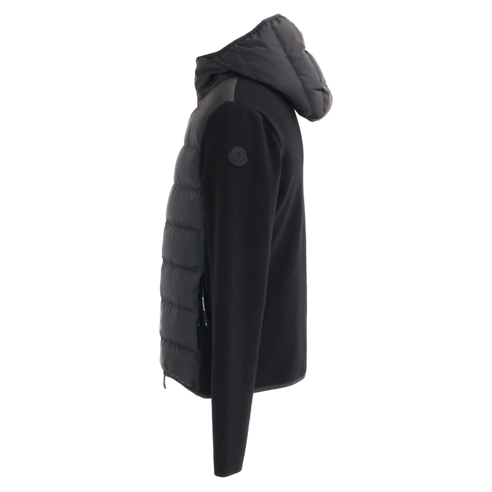 MONCLER モンクレール 【美品/23年製】J20919B00010 CARDIGAN TRICOT ニット/ナイロン切替 フーディダウンジャケット S MONCLER モンクレール 【美品/23年製】J20919B00010 CARDIGAN TRICOT ニット/ナイロン切替 フーディダウンジャケット S