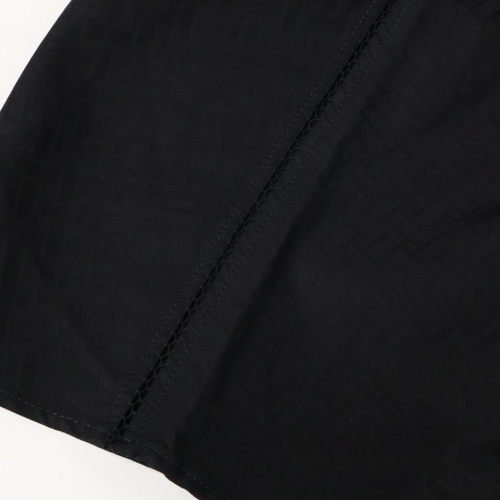 HERMES　エルメス　【美品/国内正規/23年製】3H0545DH MOSAIQUE モザイク ベルト付 ロング シャツ　34