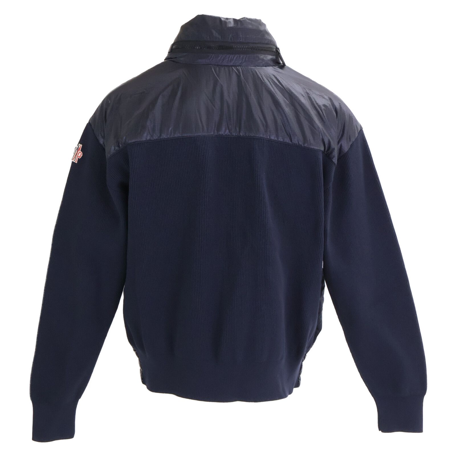 MONCLER　モンクレール　GRENOBLE グルノーブル G20979B00006 CARDIGAN TRICOT ナイロン/ニット切替 ダウンジャケット　M