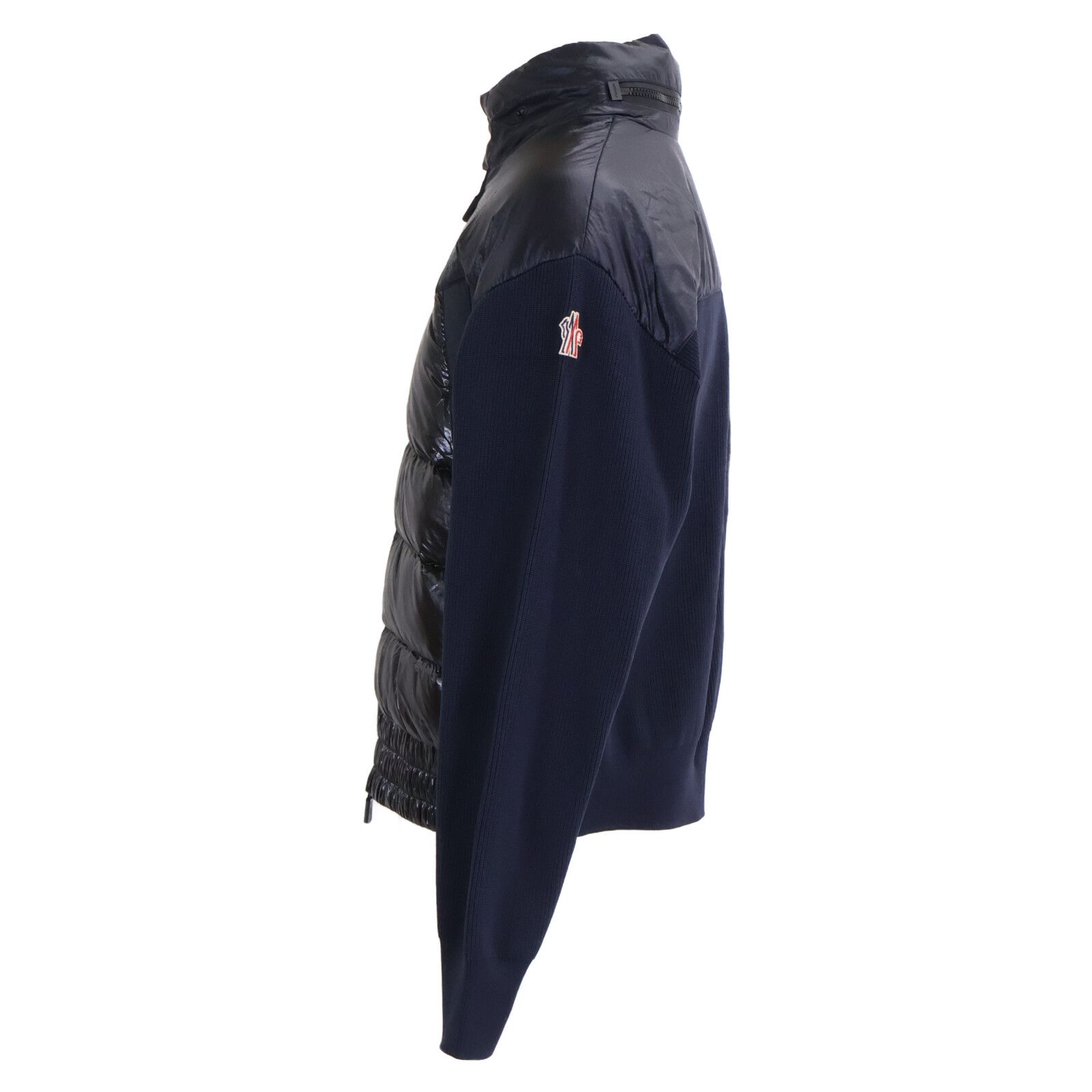 MONCLER　モンクレール　GRENOBLE グルノーブル G20979B00006 CARDIGAN TRICOT ナイロン/ニット切替 ダウンジャケット　M