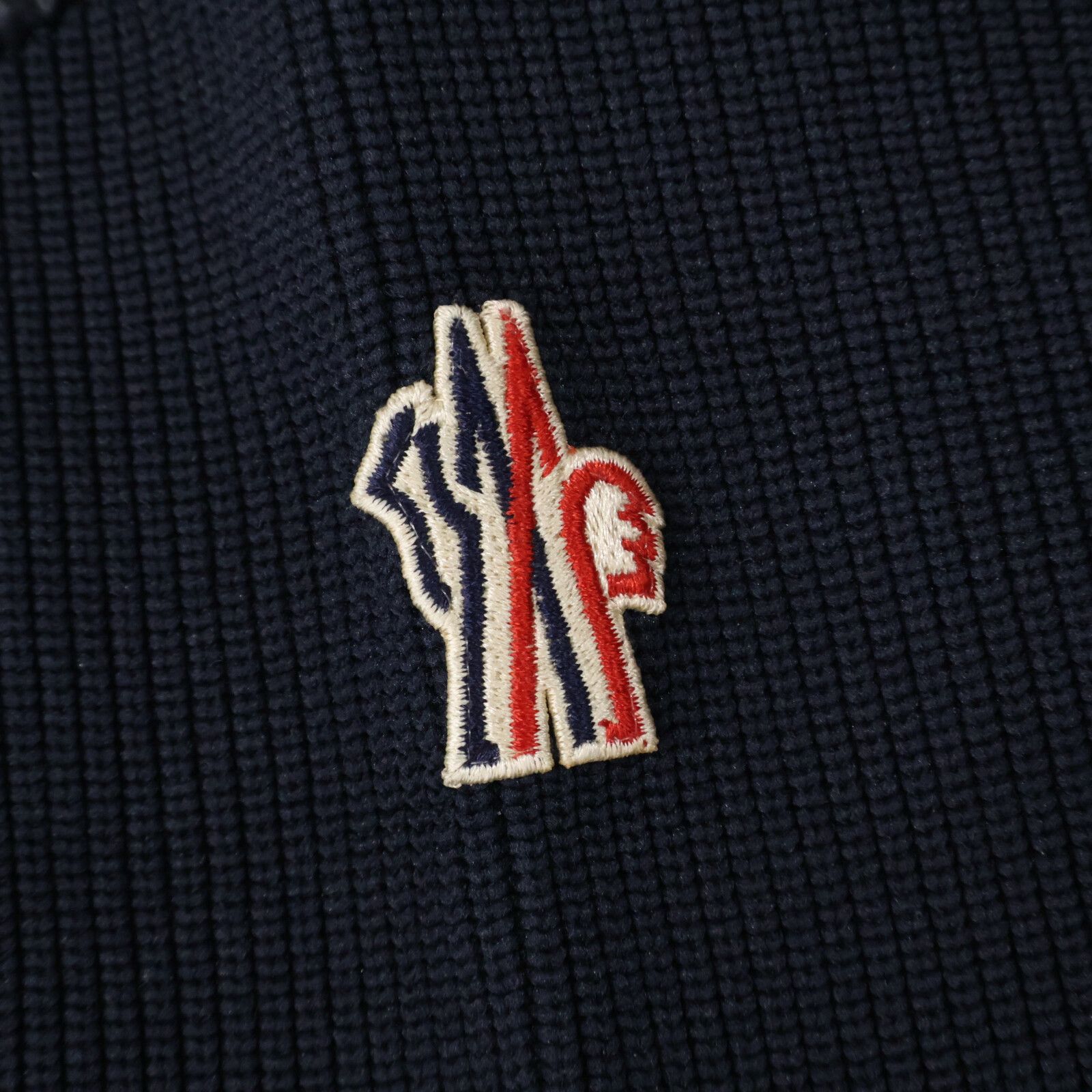 MONCLER　モンクレール　GRENOBLE グルノーブル G20979B00006 CARDIGAN TRICOT ナイロン/ニット切替 ダウンジャケット　M
