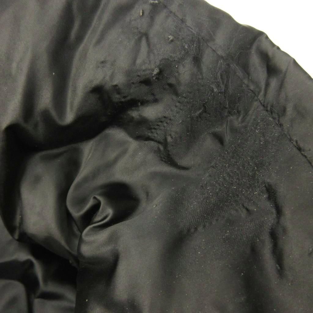 ファセッタズム FACETASM 17AW テープデザインダウンジャケット ジップアップ 変形デザイン 5 黒 ブラック CHG-JK-U04 0612