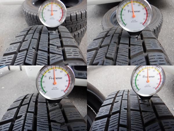 未使用に近い 165/65R14 4本 ヨコハマ アイスガードiG50PLUS タンク