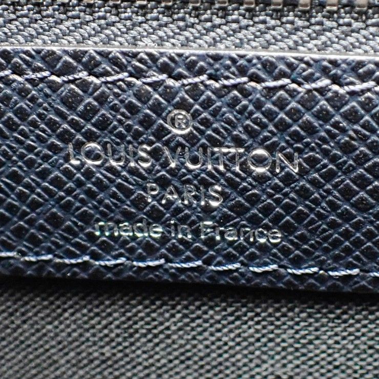 美品 LOUIS VUITTON ルイ・ヴィトン ロマンMM ショルダーバッグ メッセンジャーバッグ M32624 タイガ ネイビー ボレアル メンズ